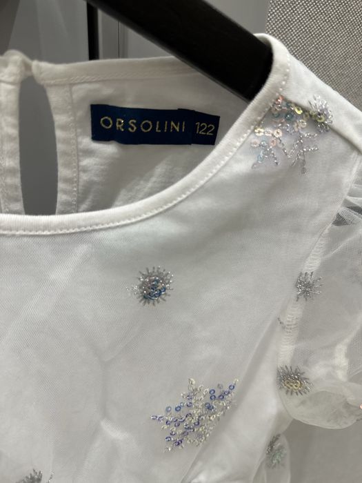 Платье Снежинка 5-6 лет