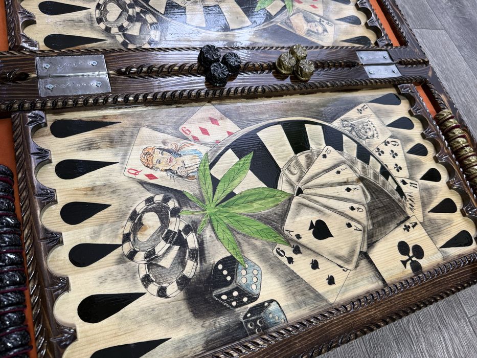 Нарды ручной работы