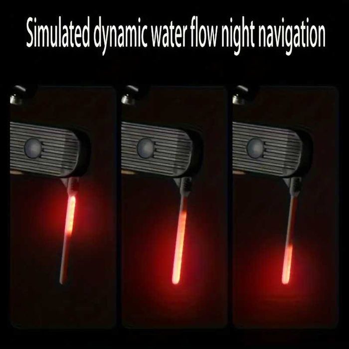 LED TAIL LIGHT стоп светлина за велосипед с висока яркост, линия - USB