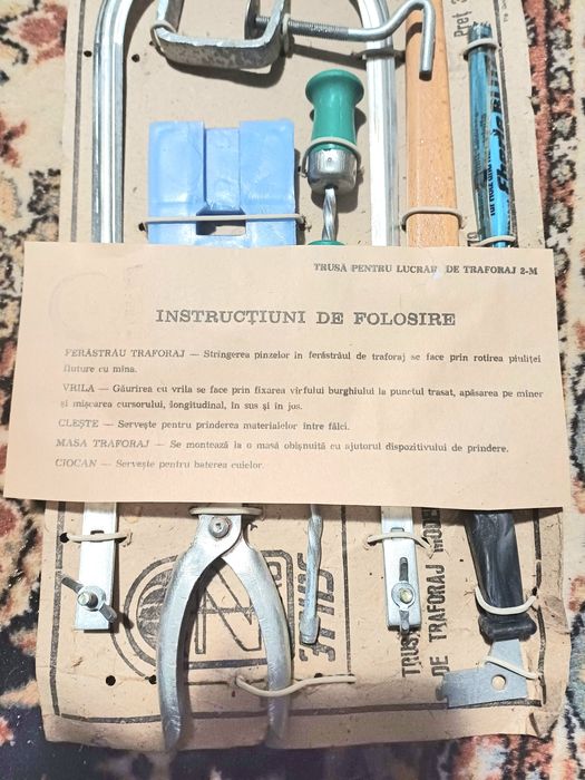 Trusa traforaj din perioada comunista
