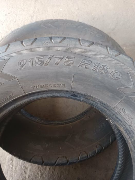 215/75/16C 2броя Tiger CargoSpeed.Гумите са в перфектно състояние