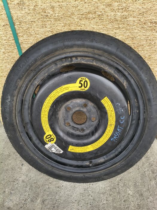 Roata de rezerva slim 125/70 R18