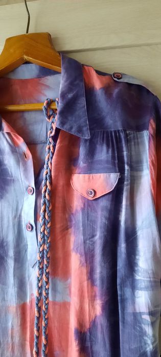 Блуза рубашечного покроя