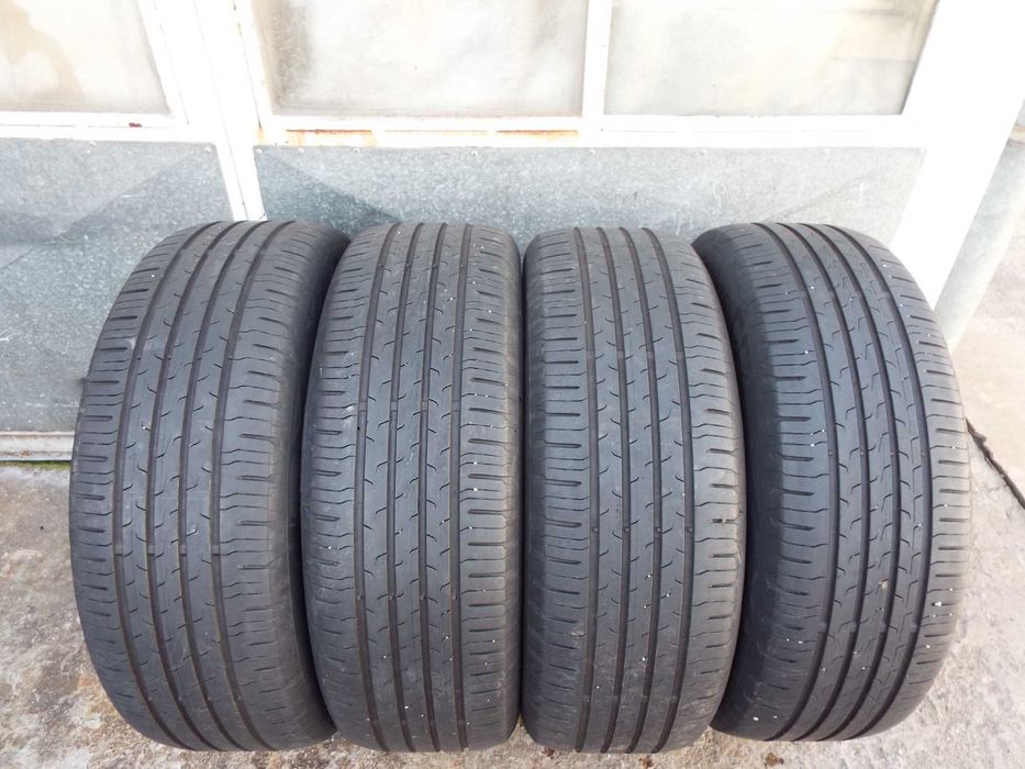 vand 4 anvelope de vara 205/60/16 continental ecocontact6 pret 500lei