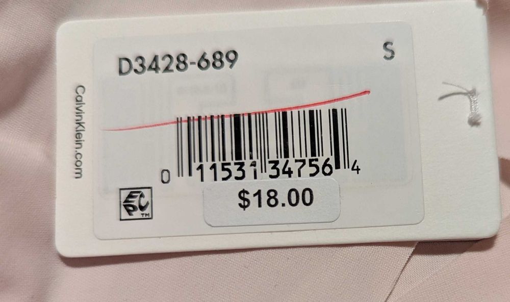 Calvin Klein Invisible Micro thong дамски прашки S 2 модела от Сащ