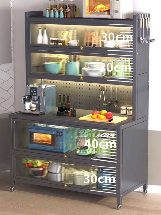 Metall shkafi/Металлический шкаф с полочками и прозрачным окном