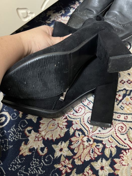 Ботильоны Замшевые