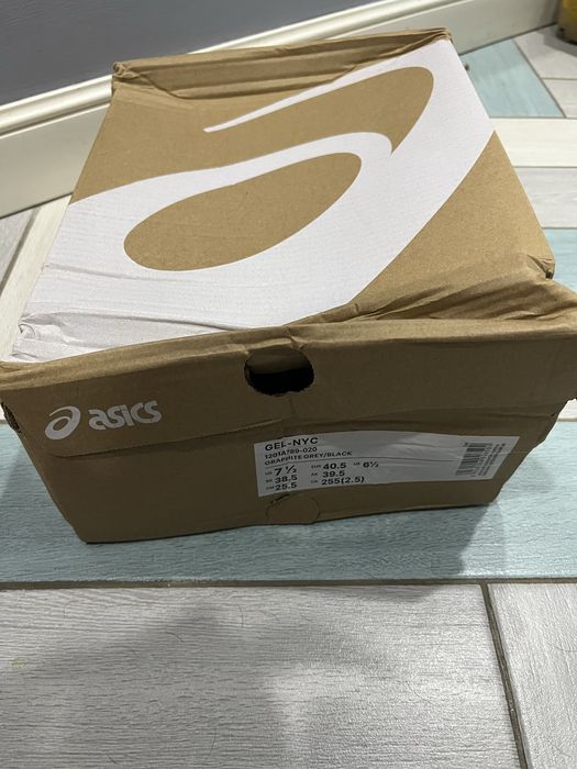 ASICS GEL NYC кроссовки унисекс черные