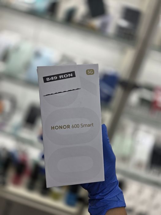 Humor GSM oferă spre vânzare / Honor 600 Smart 5G / 128 GB / 4 GB RAM / Silver / Dual SIM / Garanție 24 luni /Rate