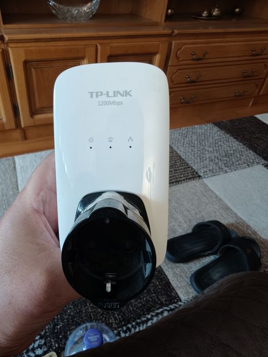 Set 2 adaptoare internet prin liniile de curent Powerline Tp-Link, performante