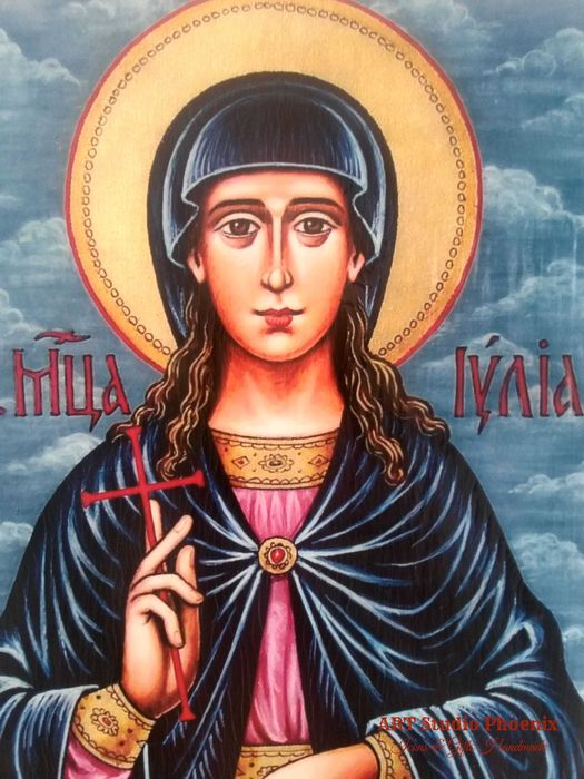 Икона на Света Юлия ikona Sveta Iuliq