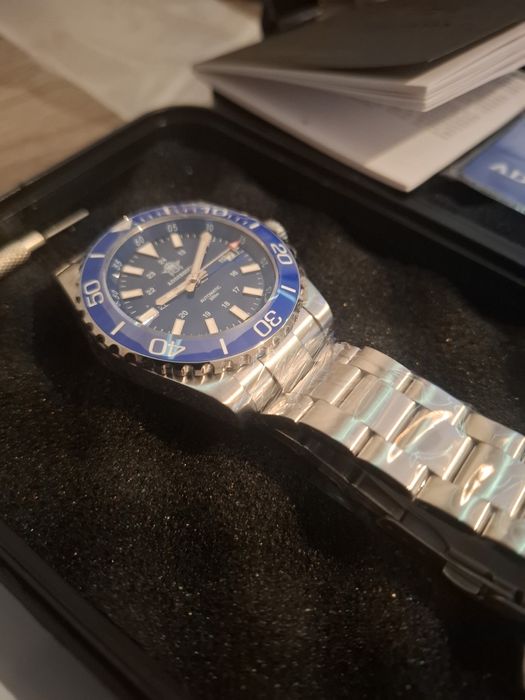 Чисто нов diver автоматичен-механичен часовник Addiesdive+ гумена вери