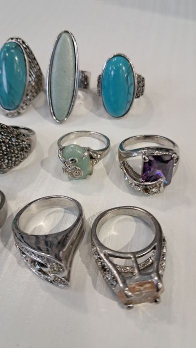 Старинни  антични пръстени 12 броя