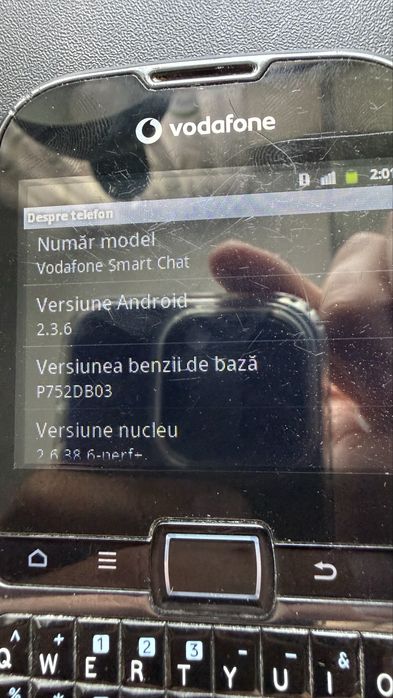 Vând Telefon de Colecție: Vodafone Smart Chat cu Tastatură QWERTY fizică