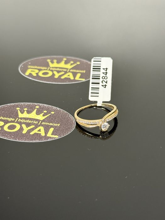 Bijuteria ROYAL : Inel AUR NOU 14K / 1.71 GR