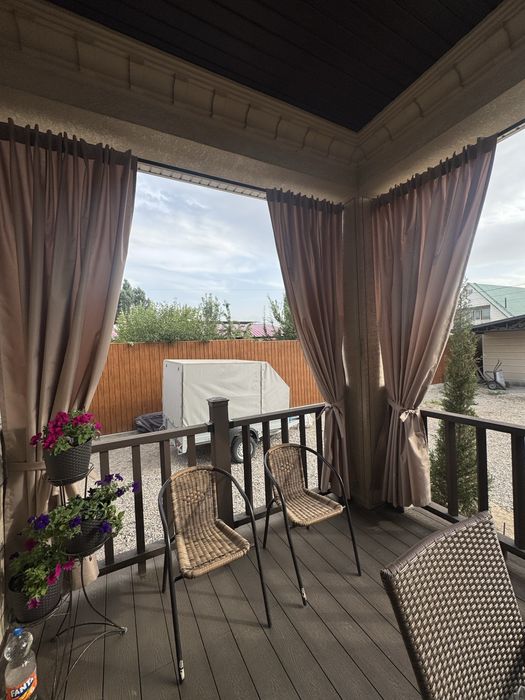 Пошив штор в беседки