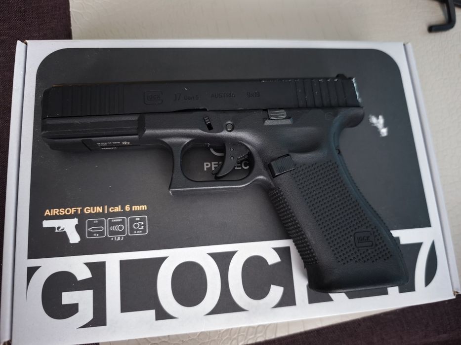 Продавам Glock 17 Co2 MOS UMAREX 1J Airsoft БЕЗ ПЪЛНИТЕЛ