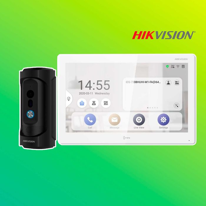 HIKVISION domofon uchastka uy uchun