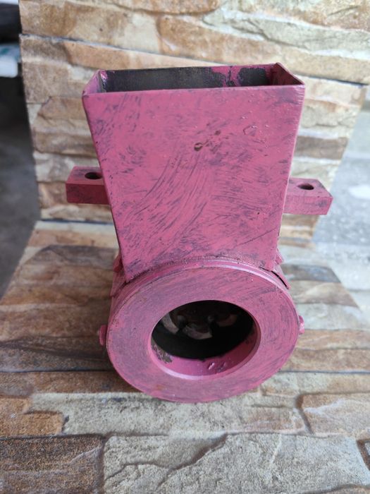 Moară porumb, acționare cu curea