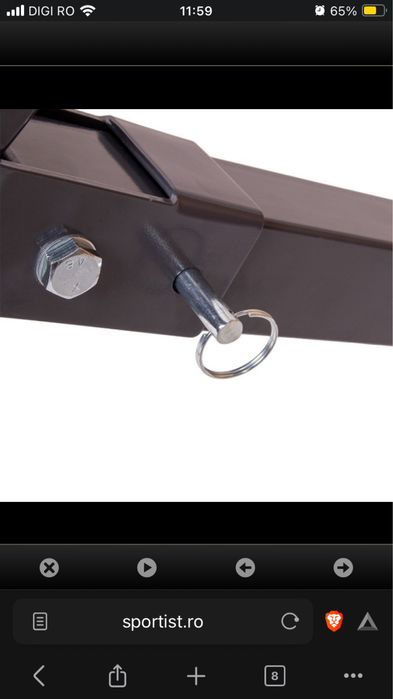 Aparat hiperextensii inSPORTline Hero BTB10