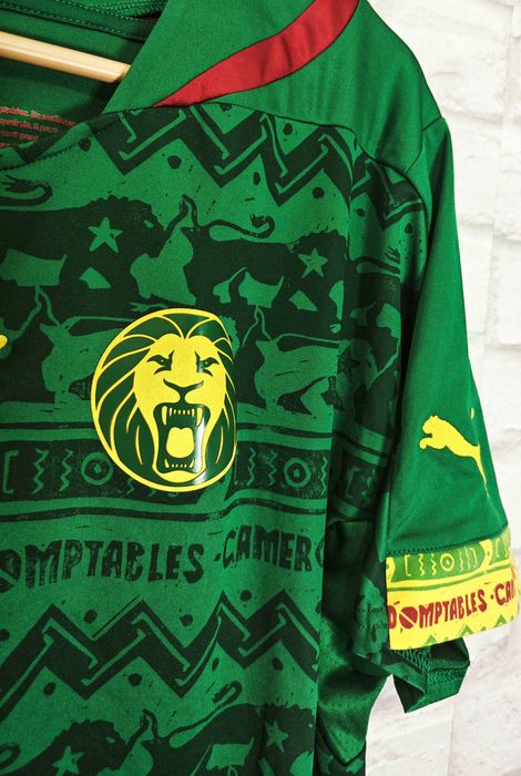 Puma Cameroun Оригинална мъжка тениска  на камерун размер М