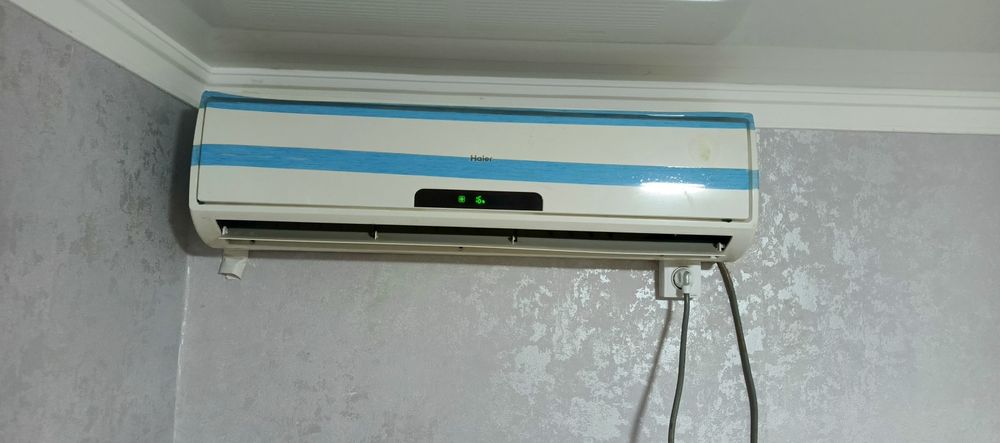 18 лик Haier кондиционер+5 KVA стабилизатор косып сатылады!