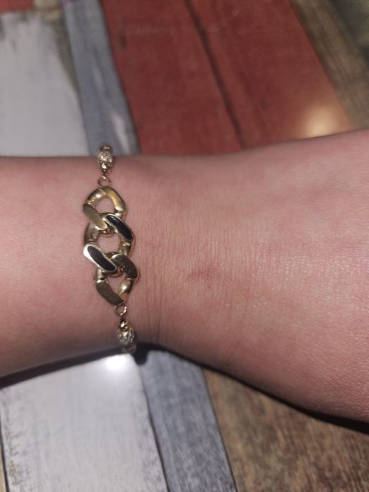 Bratara din aur de 14 karate