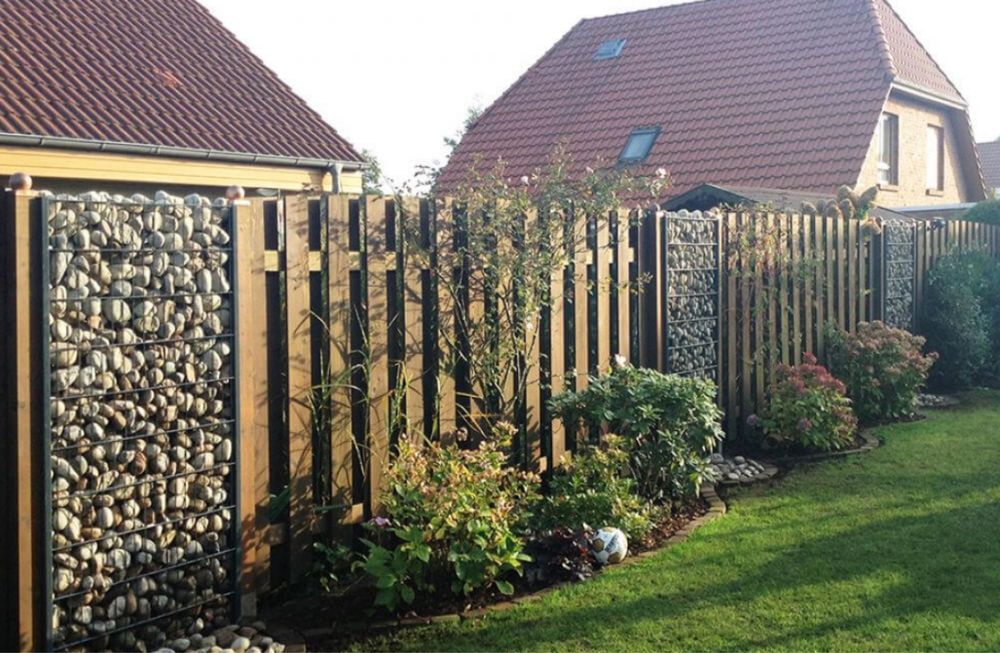 Gard Gabion din Panou drept 8-6-8 zincat Antracit RAL 7016