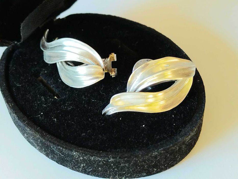 Vechi cercei argint disigner KRYPELL 925