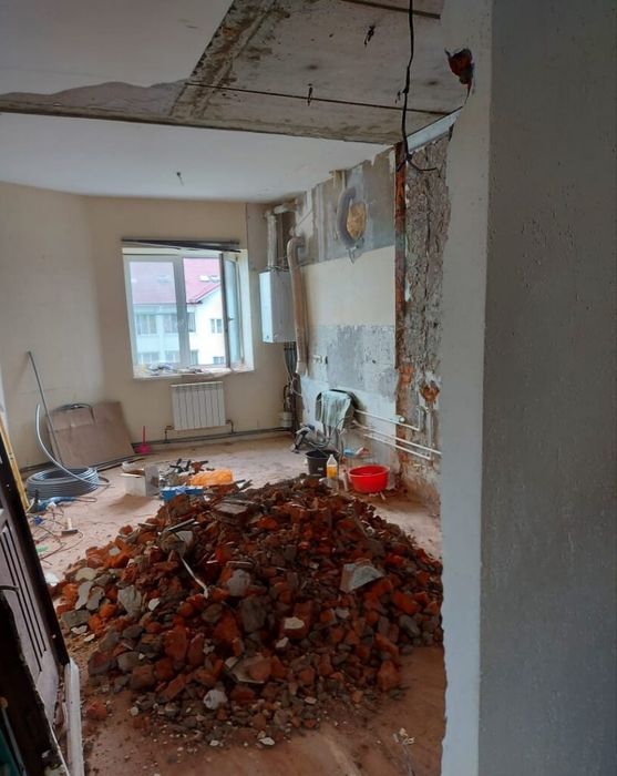 Демонтаж в городе Костанай