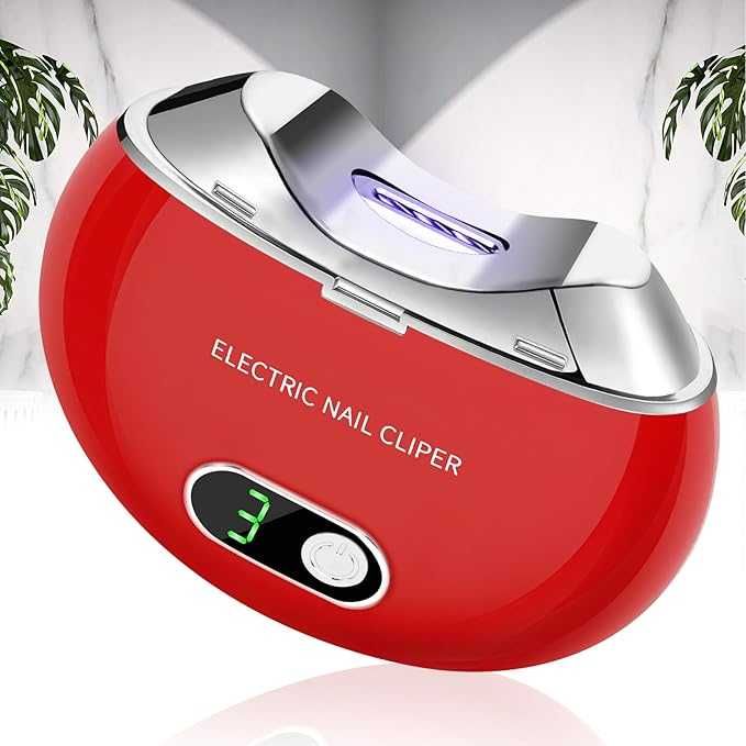 Електрическа нокторезачка за нокти, безопасна за бебе, пила за нокти