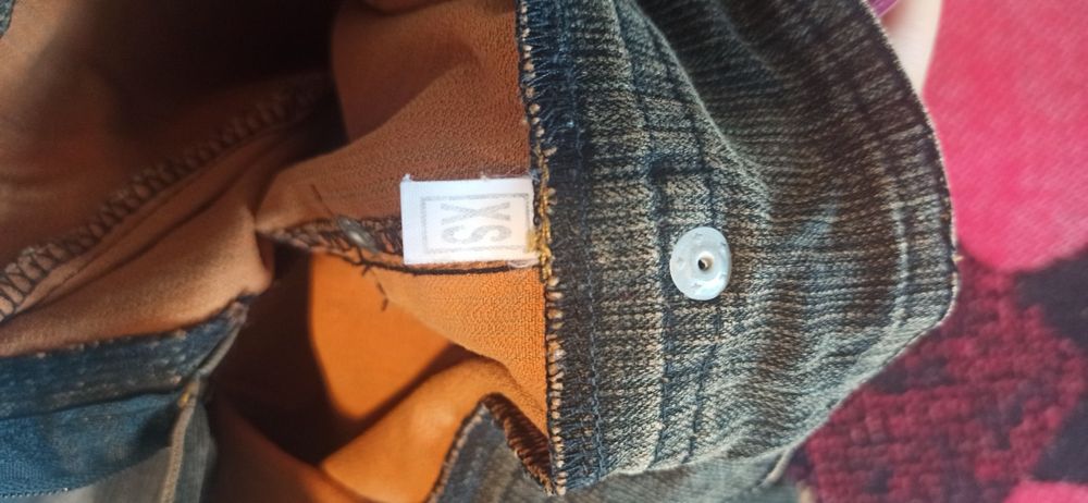 Мини дънкова пола