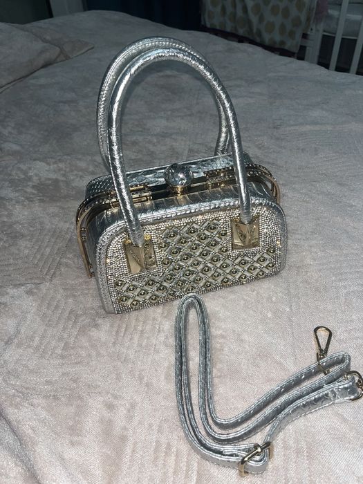 сумка женская блестящая