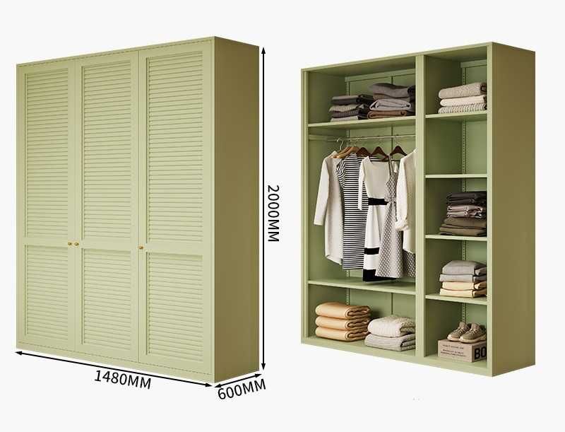 Shkaf rangli mehmonxona uchun kiyimlar osishga arzon va optom\Шкафы