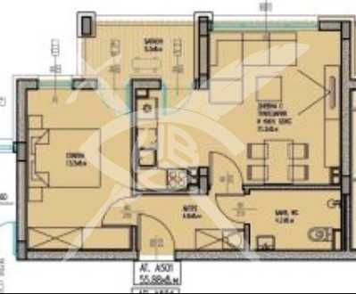 Продава се Тристаен апартамент в Бургас, Славейков - 63 кв.м за 1059 €/кв.м - Снимка #1