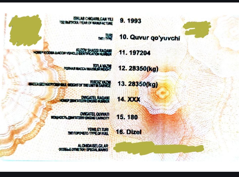 Turba klatchik sotiladi