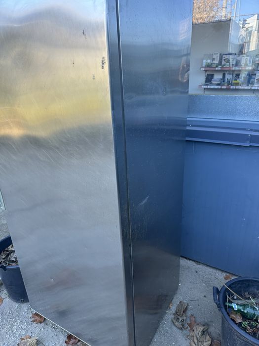 Frigider profesional inox, 6 rafturi, stare bună, funcțional