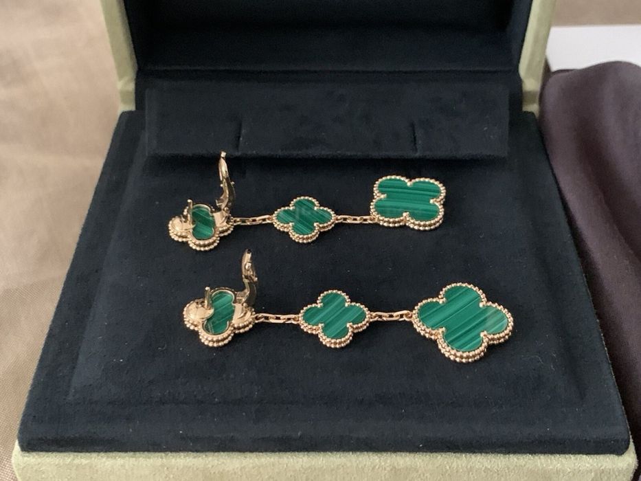 Серьги Van cleef