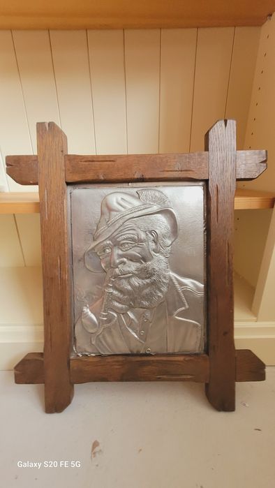 Декоративна релефна картина имитация на дърворезба