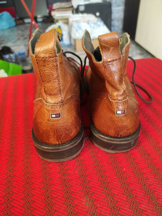 Ghete din piele 100% HILFIGER, nr. 42