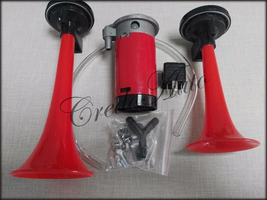 Тромби за клаксон с компресор 12V два броя