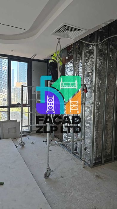 Строительные леса с поддоном, антикоррозия, усиленные, легкие, Китай