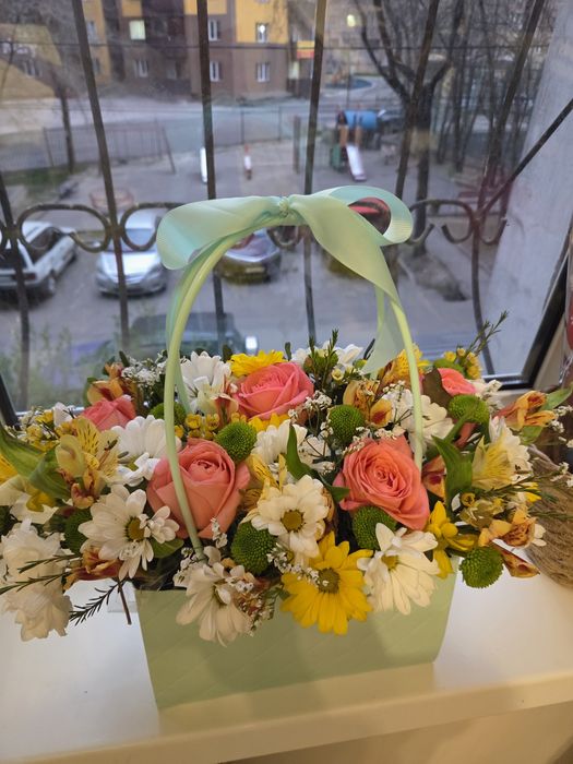 Свежий букет цветов