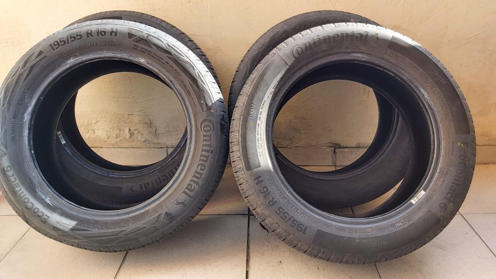 Set 4 anvelope vara Continental 195/55 R16 87H, DOT: 32/23