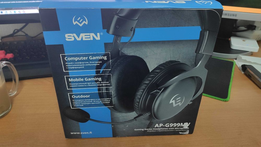 Продам наушники (Гарнитура) SVEN