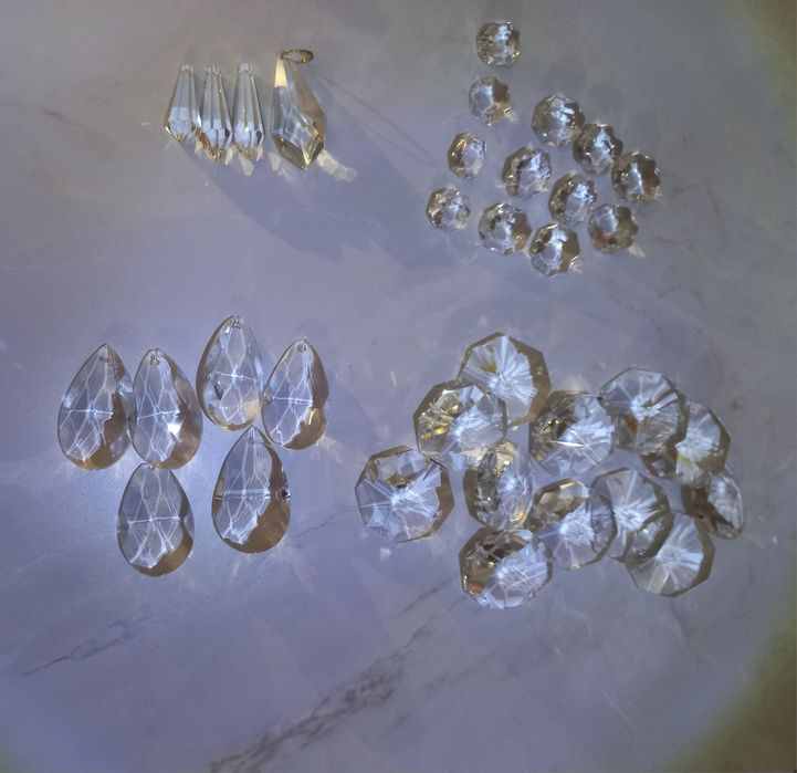 Хрустальные чешские подвески