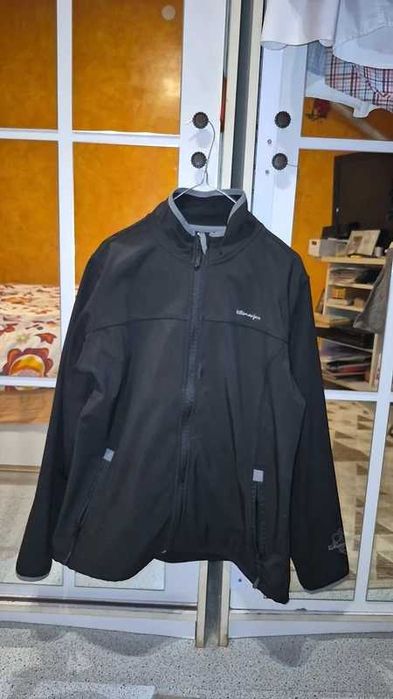 Geacă softshell bărbați Idahoe Kilimanjaro, negru – L