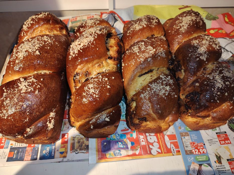 Cozonac de casa   cu ingrediente  naturale