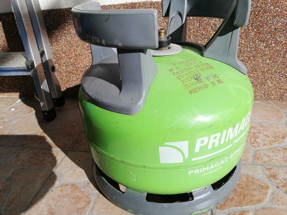 Butelie gaz Elfie Primagas 12 litri Twiny rulota 20mm