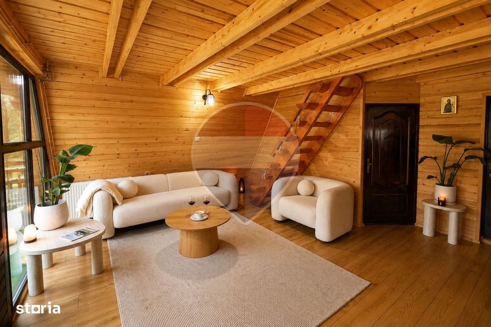Cabană A-Frame în Bucovina I Afacere la cheie